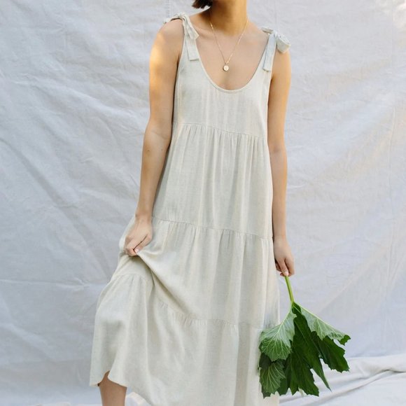 Rachel Pally Linen Adelaide Dress - Size Small EUC - Picture 1 of 5